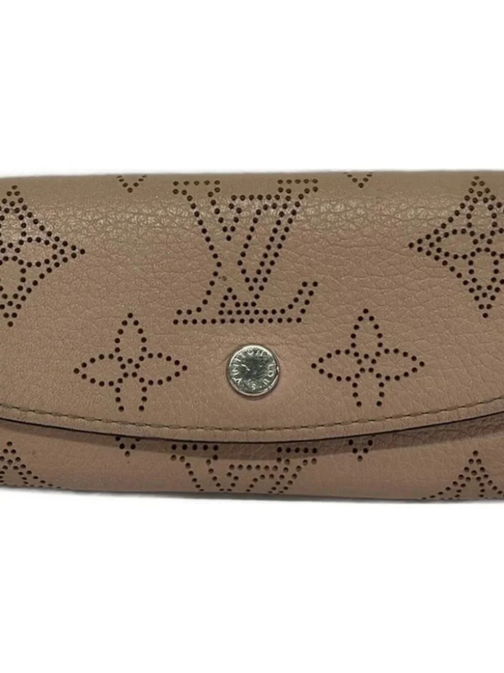 LOUIS VUITTON Multicles 4 M64056 Magnolia Mahina TN3199 Key Case